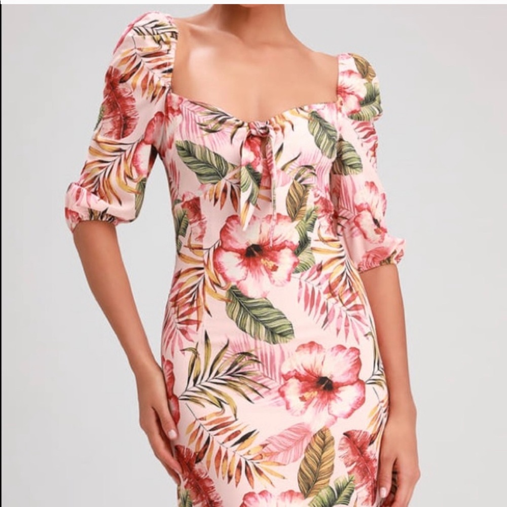 LULUS Pink Dress